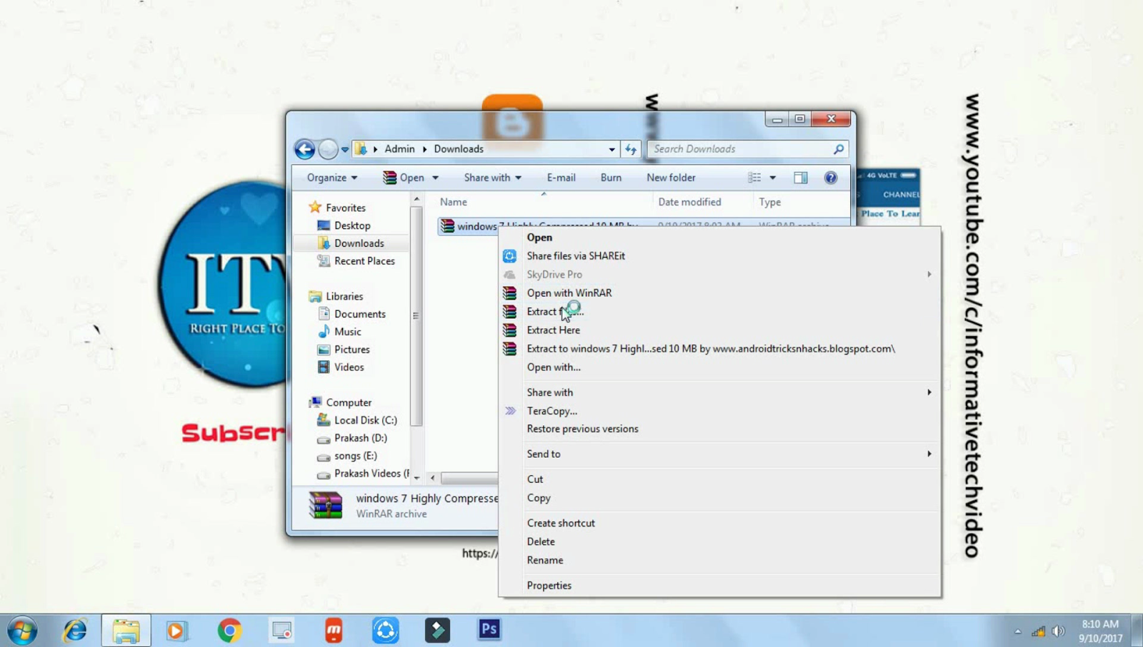 windows 7 iso highly compressed 10mb